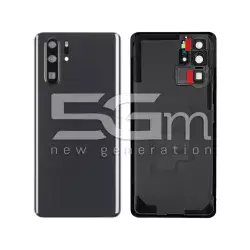 Rear Cover Black + Camera Lens Huawei P30 Pro No Logo