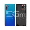 Retro Cover Aurora Blue + Vetrino Camera Huawei P30 Pro No Logo