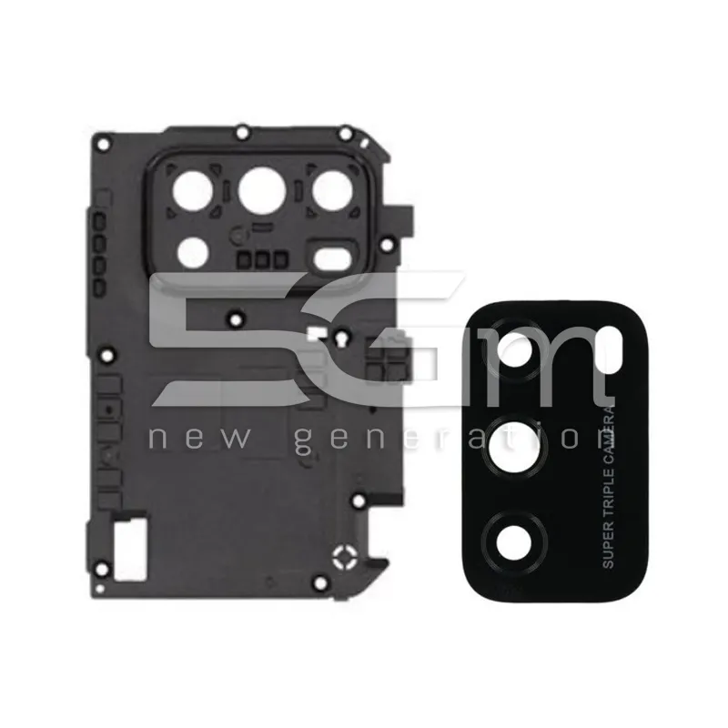 Vetrino Camera Posteriore + Frame Xiaomi Poco M3 | Store Online 5G-M