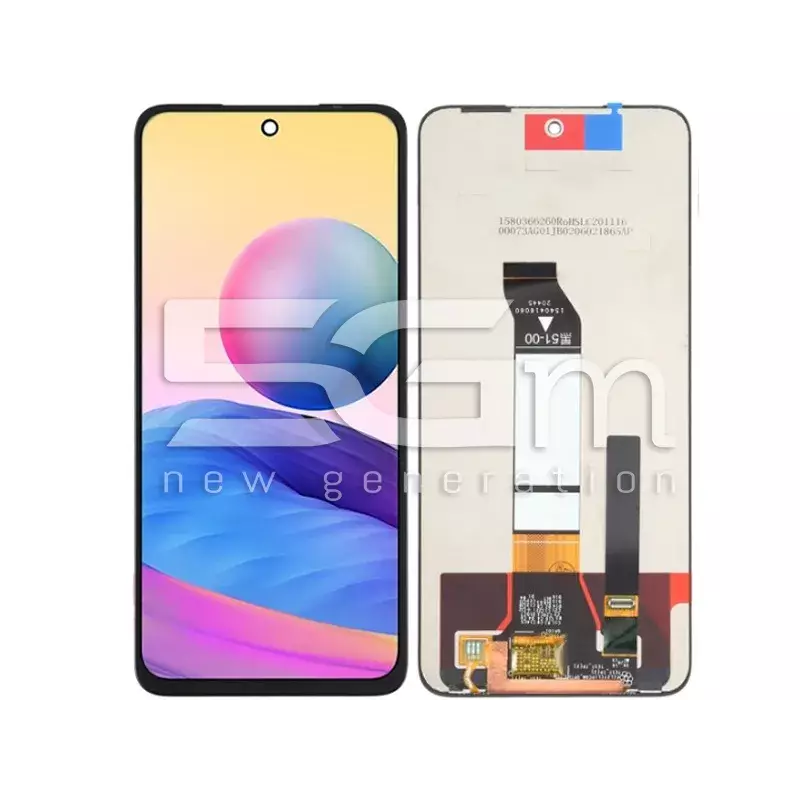 Display Touch Nero Xiaomi Redmi Note 10 5G - Note 10T 5G - Poco M3 Pro 5G - 11SE
