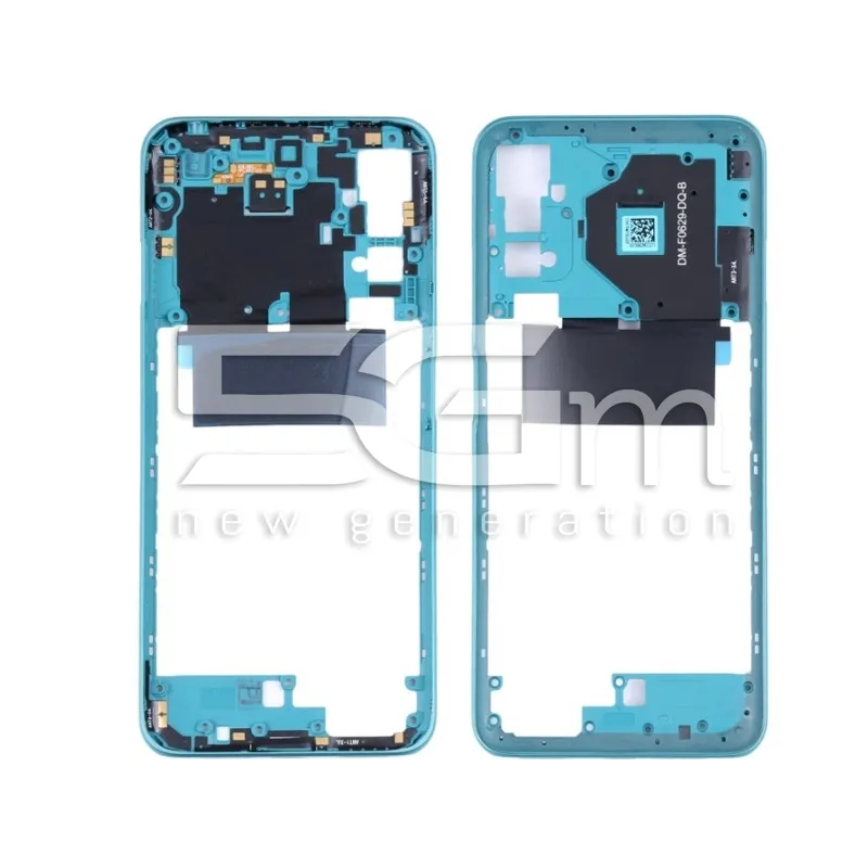 Cadre Central + NFC Bleu Froid Xiaomi Poco M3 Pro 5G | 5G-M