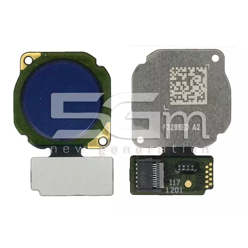 Fingerprint Klein Blue Flat Cable Huawei Mate 10 Lite
