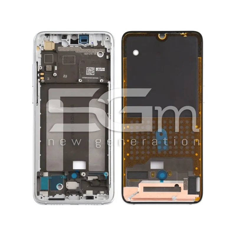Rahmen LCD Perlweiß Xiaomi MI 9 Lite | 5G-M.com