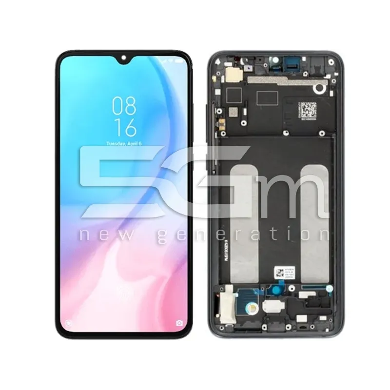 Display Touch + Frame Onyx Grey Xiaomi Mi9 Lite (OLED) | Store Online 5G-M