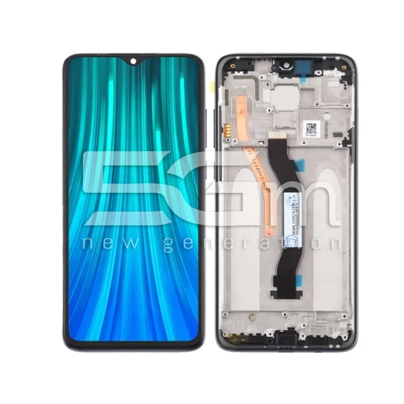 Display Touch + Frame Mineral Grey Xiaomi Redmi Note 8 Pro (IPS) | Store Online 5G-M