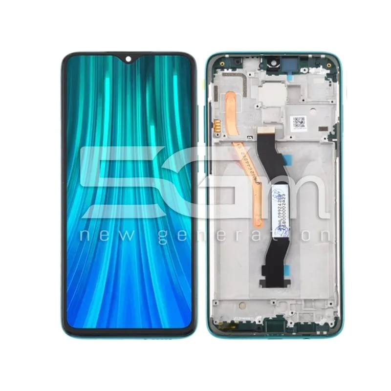 Display Touch + Frame Forest Green Xiaomi Redmi Note 8 Pro (COG) | Store Online 5G-M