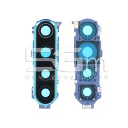 Rear Camera Lens + Frame Neptune Blue Xiaomi Redmi Note 8