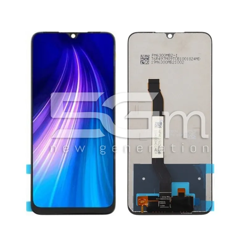 Kijelző Érintőképernyő Fekete Xiaomi Redmi Note 8T (IPS) | 5G-M Online Áruház