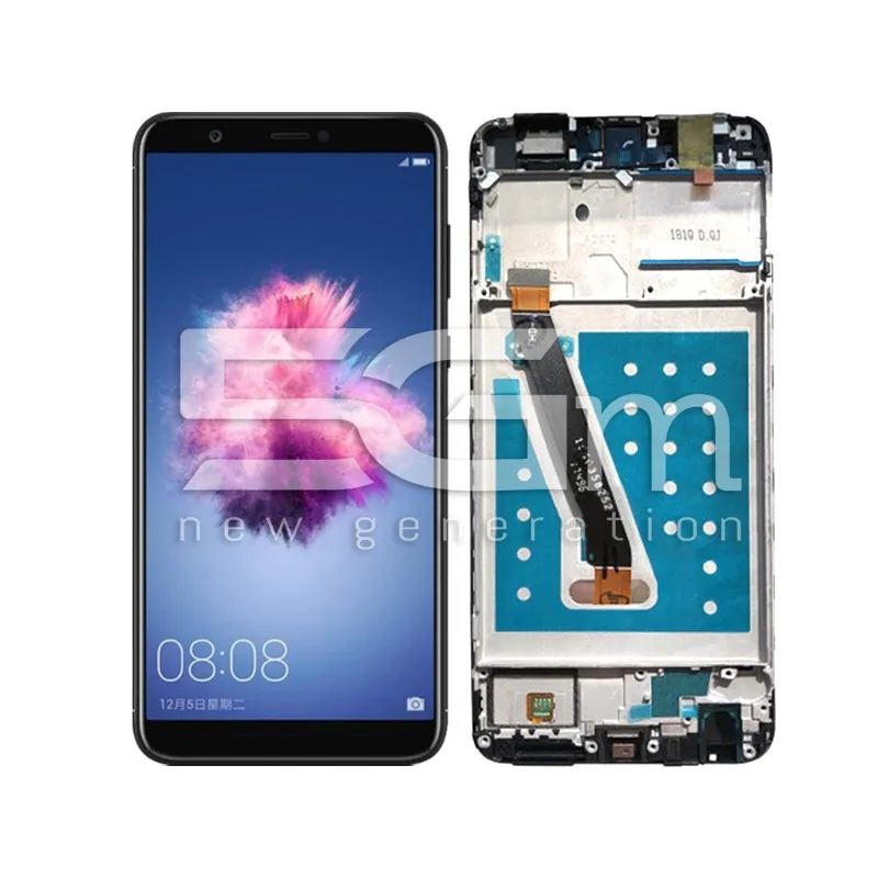 Display Touch + Rahmen Schwarz Huawei P Smart FIG-LX1 (IPS) | Online Shop 5G-M