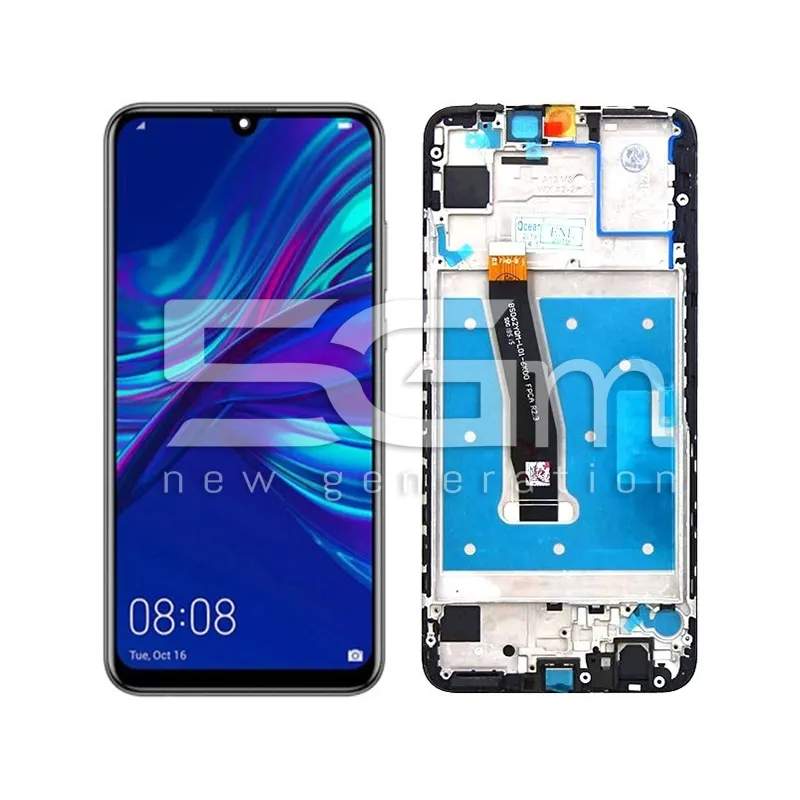 Écran Tactile + Cadre Noir Huawei P Smart 2019 (IPS) | 5G-M