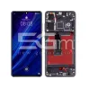 Érintőkijelző + Keret Fekete Huawei P30 (OLED) | 5G-M Online Bolt