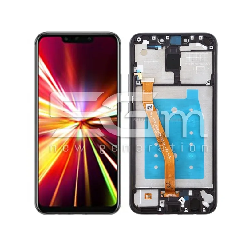 Écran Tactile + Châssis Noir Huawei Mate 20 Lite (IPS) | 5G-M