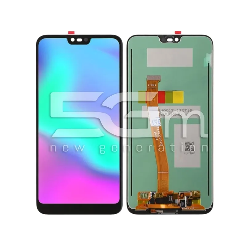 Écran Tactile Noir + Nappe Bouton Home Honor 10 (IPS) | 5G-M