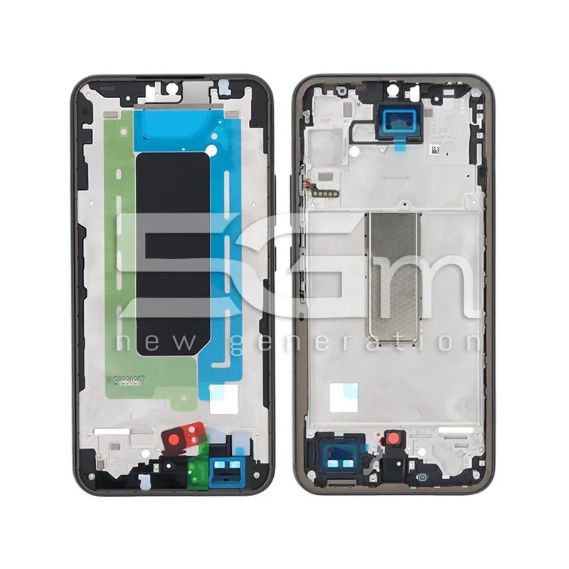 Châssis LCD Noir + Nappe Power + Boutons Samsung A346 A34 | 5G-M