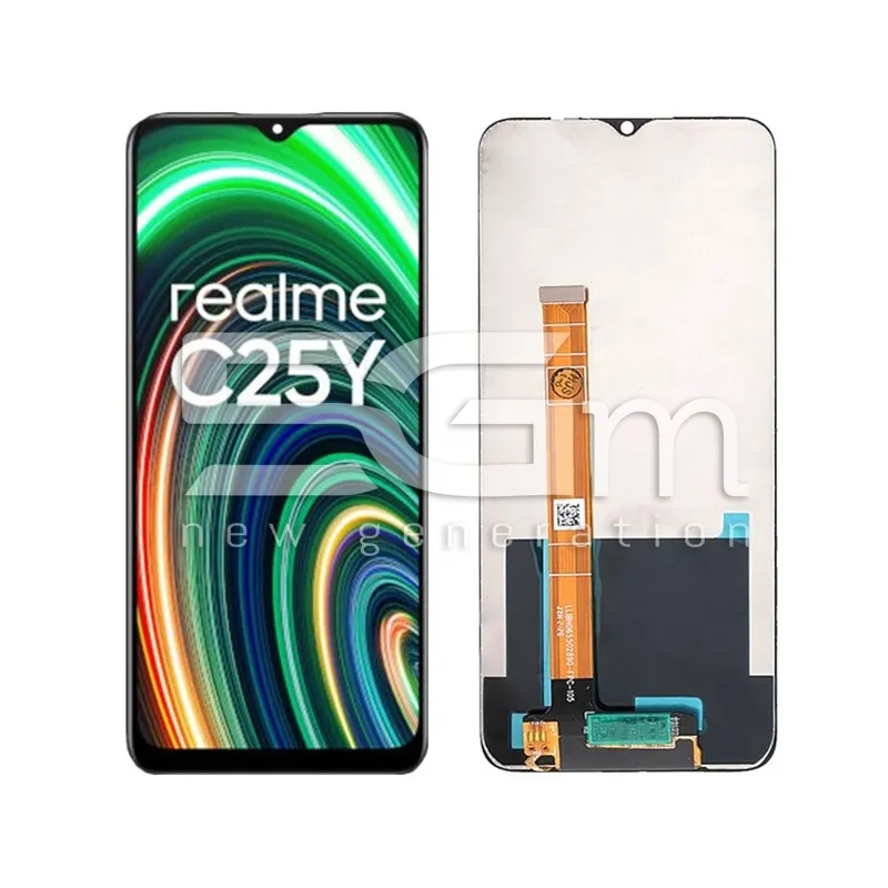 Display Touchscreen Schwarz Realme C25Y - C21Y (IPS) | 5G-M Online-Shop