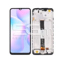 Дисплей Тъч + Рамка Черен Xiaomi Redmi 9A - 9C (IPS) | 5G-M