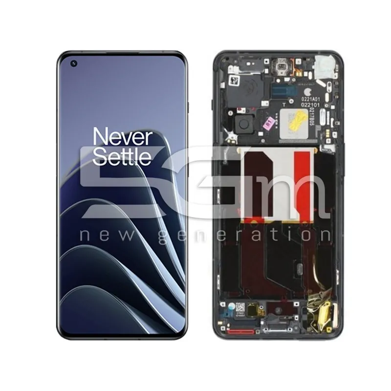 Display Touch + Frame Volcanic Black OnePlus 10 Pro (PULLED) | Store Online 5G-M