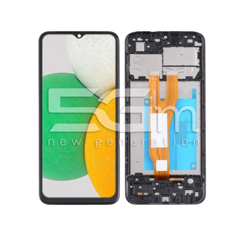 Display Touch Black + Frame Samsung SM-A032F A03 Core (IPS) | 5G-M Online Store