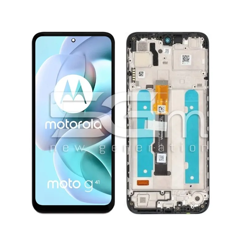 Display Touch + Frame Meteorite Black Moto G41 (OLED) | Store Online 5G-M