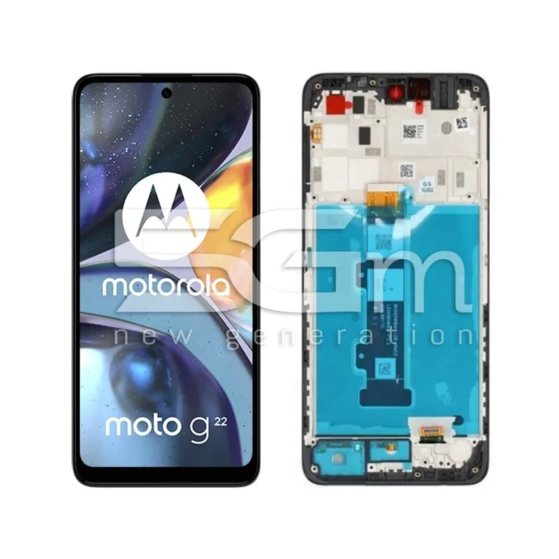 Display Touch + Frame Cosmic Black Motorola Moto G22 (IPS) | Store Online 5G-M