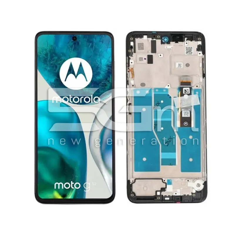 Display Touch + Frame Charcoal Grey Moto G52 (OLED) | Store Online 5G-M