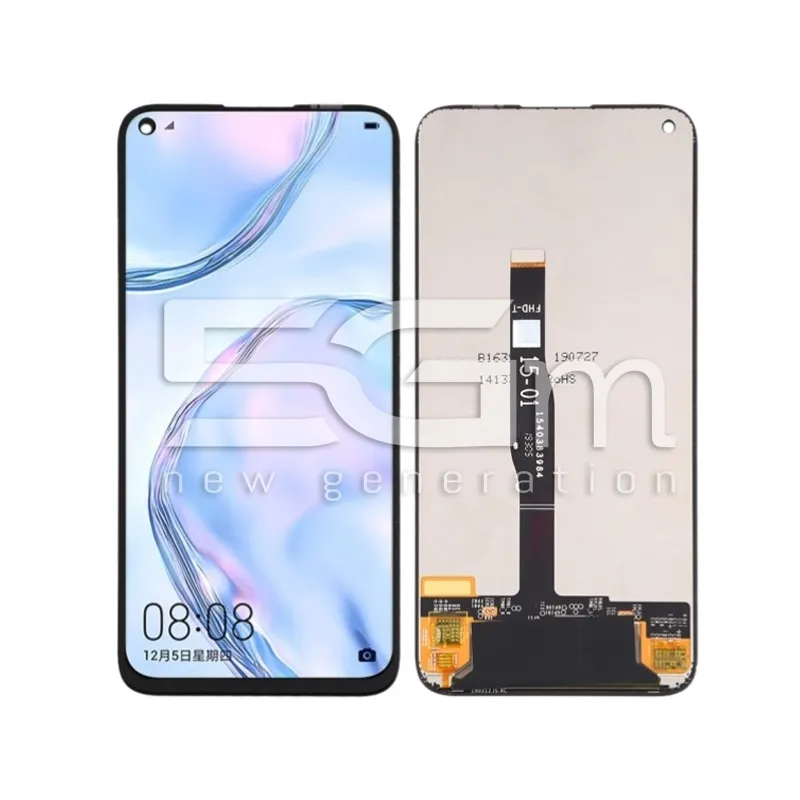Kijelző Érintőképernyő Fekete Huawei P40 Lite (IPS) | 5G-M.com