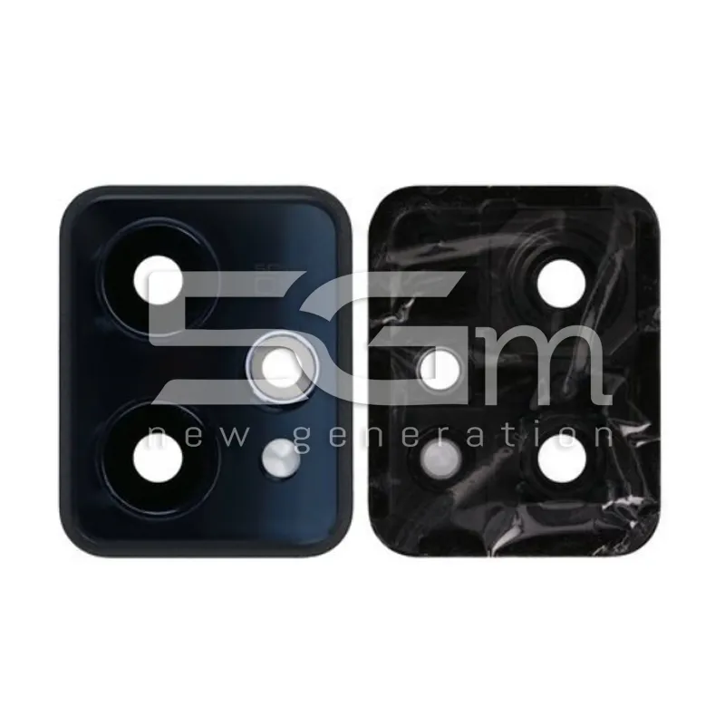 Vetrino Camera Posteriore + Frame Midnight Black Realme 9 Pro+ | Store Online 5G-M