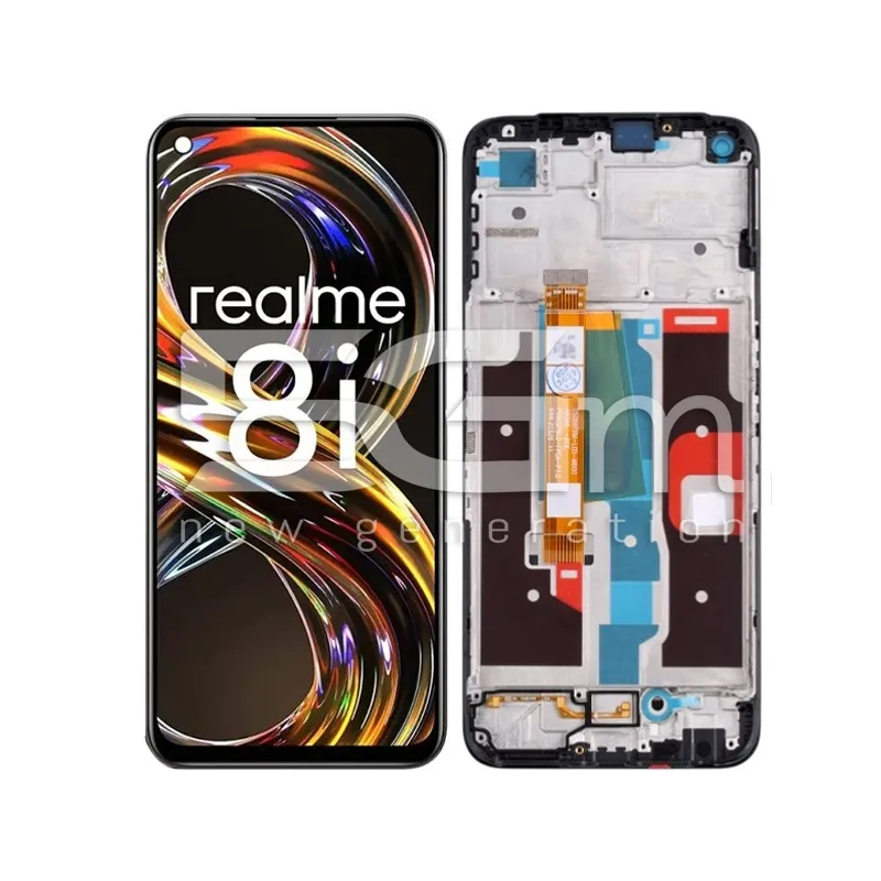 Display Touch + Frame Nero Realme 8i (IPS) | Store Online 5G-M
