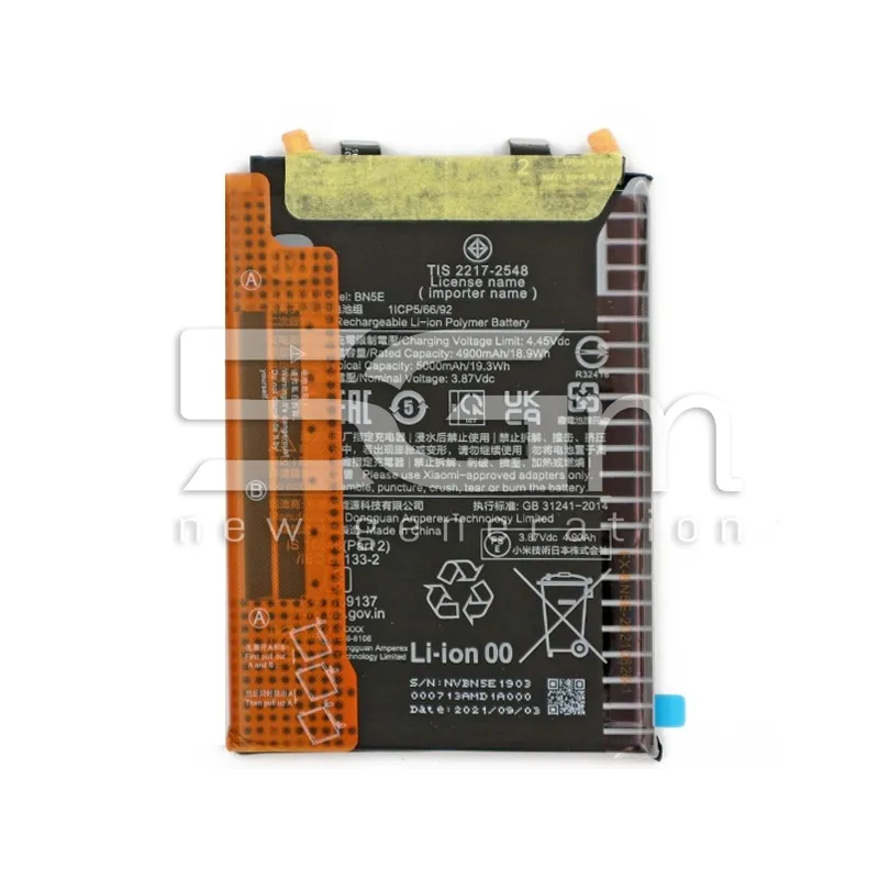 Batteria BN5E 5000mAh Xiaomi Redmi Note 11 Pro 5G | Store Online 5G-M