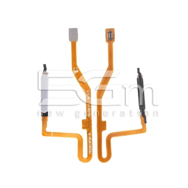 Fingerprint Silver Flex Cable Xiaomi Poco X4 GT 5G | Store Online 5G-M
