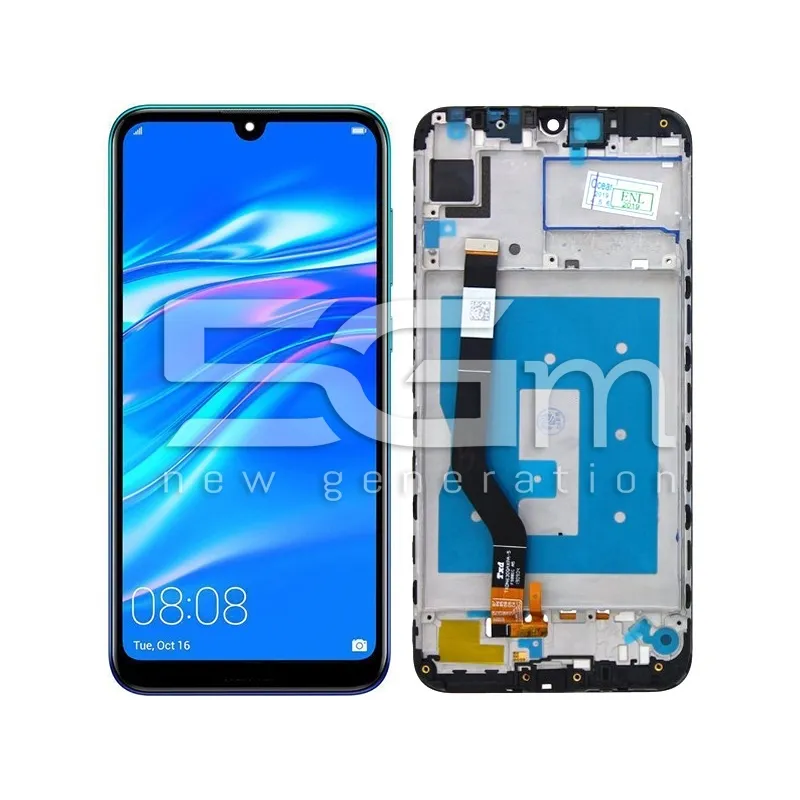 Ecra Tàctil + Chassi Preto Huawei Y7 2019 (IPS) | Loja Online 5G-M