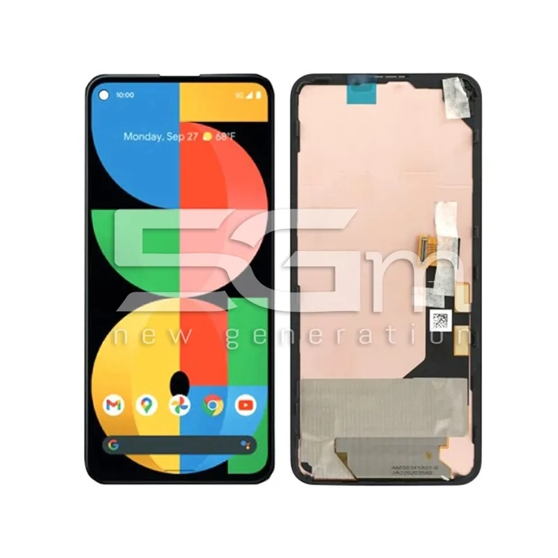 Display Originale Google Pixel 5a 5G Nero | G949-00138-01 | 5G-M