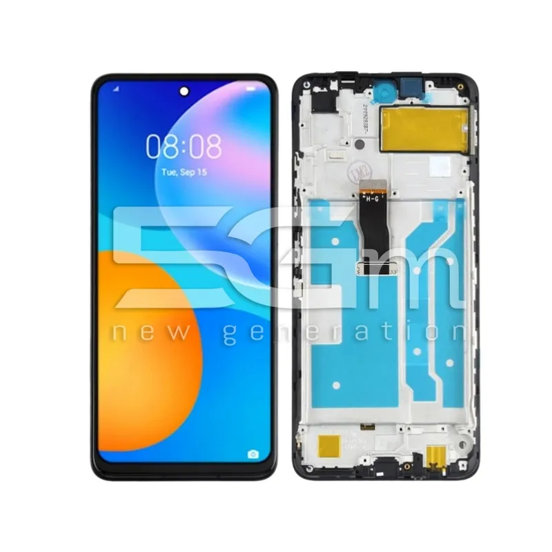 Écran Tactile + Châssis Noir Huawei P Smart 2021 (IPS) | 5G-M