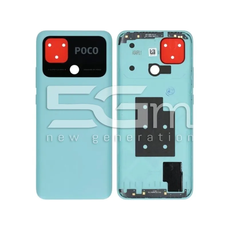 Retro Cover Coral Green Xiaomi Poco C40 Ori | Store Online 5G-M