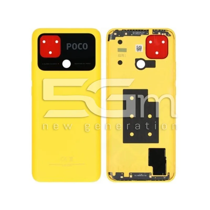 Retro Cover Poco Yellow Xiaomi Poco C40 Ori | Store Online 5G-M