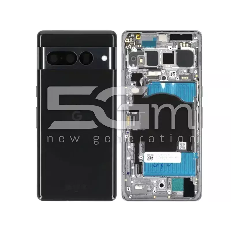 Rear Cover Obsidian Google Pixel 7 Pro Ori