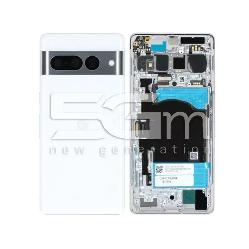 Rear Cover Snow Google Pixel 7 Pro Ori