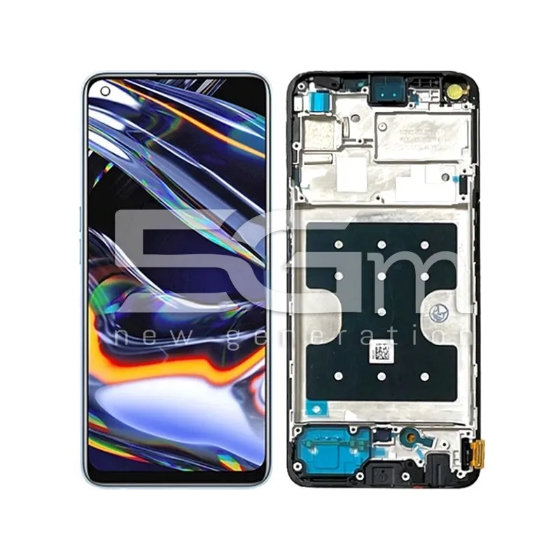 Écran Tactile + Cadre Noir Realme 7 Pro (OLED) | 5G-M