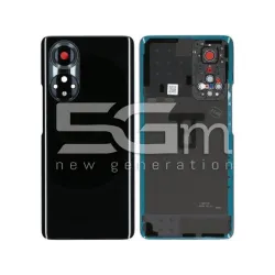 Retro Cover Midnight Black + Vetrino Camera Honor 50 No Logo