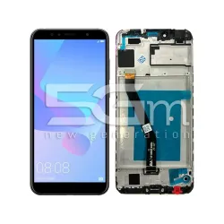 Дисплей Тъч + Рамка Черен Huawei Y6 2018 - Honor 7A (IPS) | 5G-M