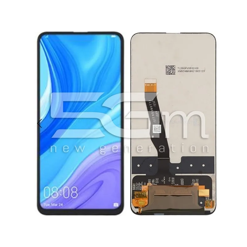 Érintőkijelző Fekete Honor 9X Pro - Huawei P Smart Pro (IPS) | 5G-M
