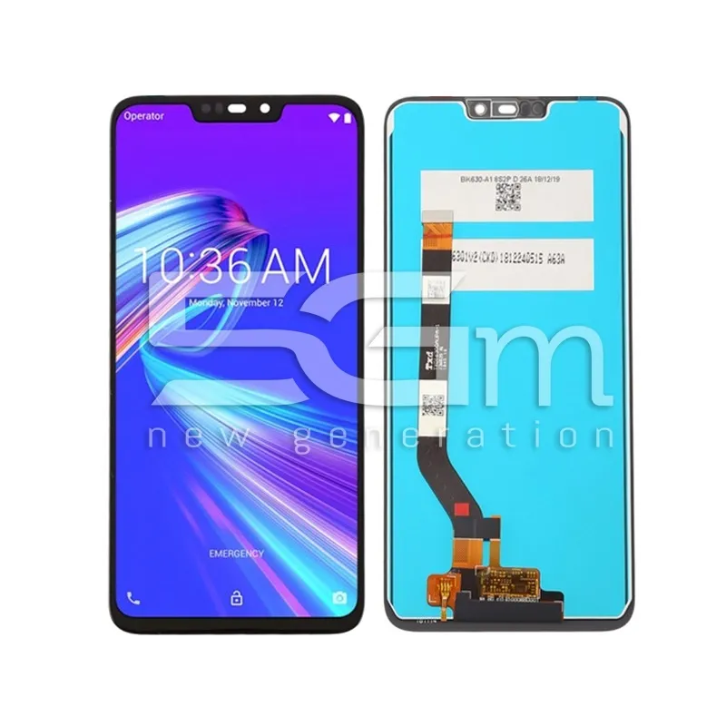 Kijelző Érintőképernyő Fekete Asus Zenfone Max (M2) ZB633KL (IPS) | 5G-M Webáruház