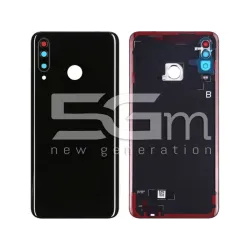 Retro Cover Nero + Vetrino Camera Huawei P30 Lite 24 MPX No Logo | Store Online 5G-M