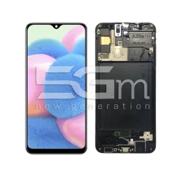 Display Touch + Frame Nero Samsung SM-A307 A30S (OLED) | Store Online 5G-M