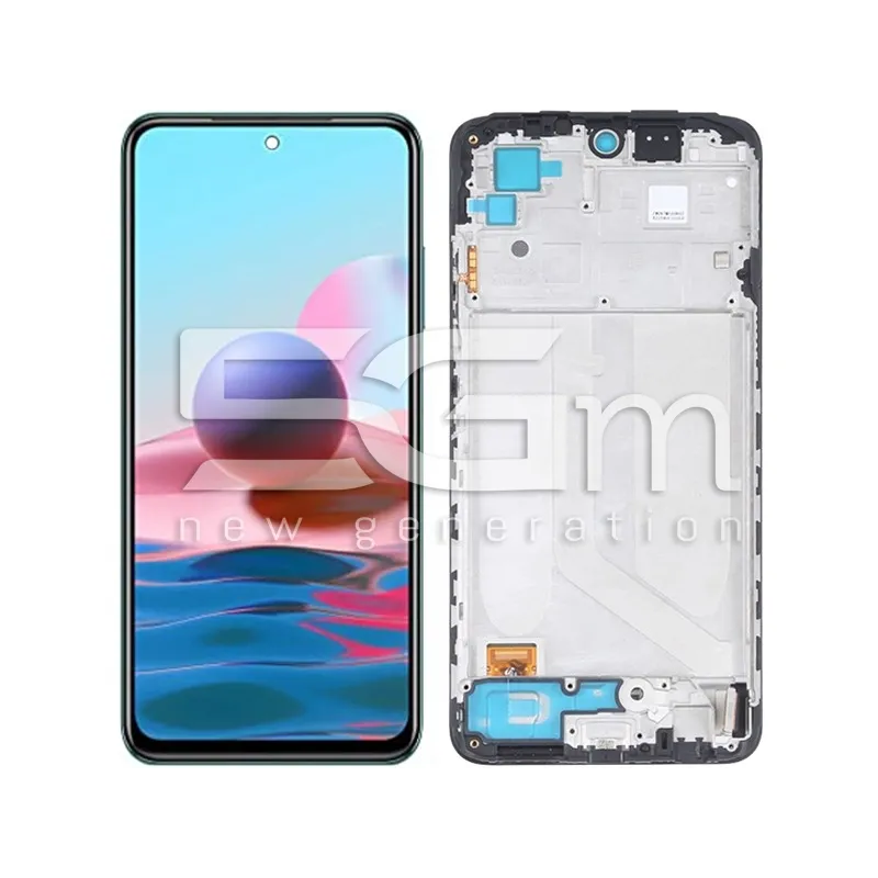 Display Touch + Frame Nero Xiaomi Redmi Note 10 4G (OLED) | Store Online 5G-M
