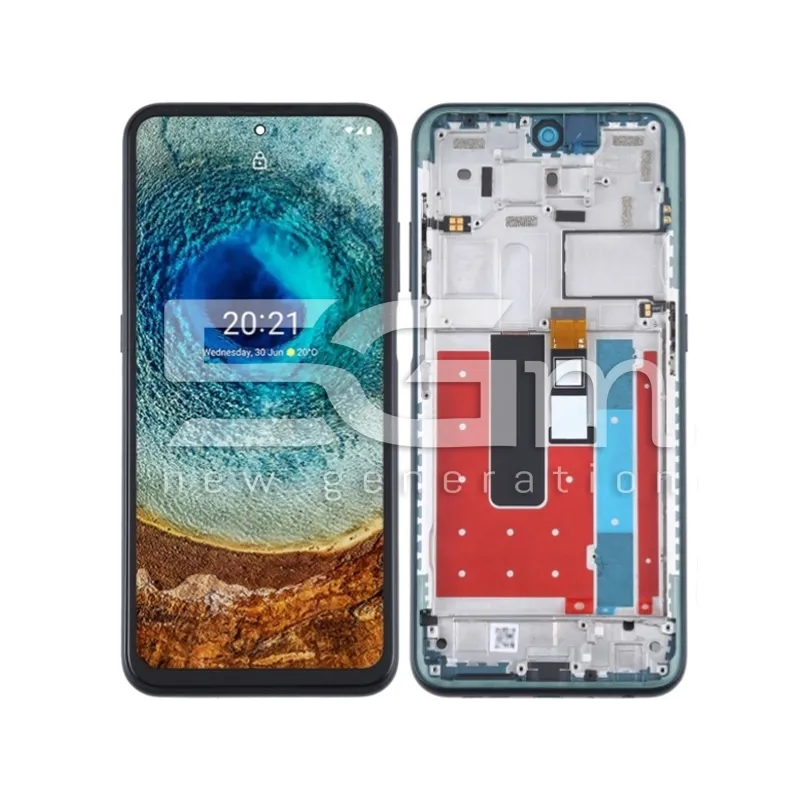 Écran Tactile + Cadre Vert Nokia X10 (IPS) - 5G-M.com