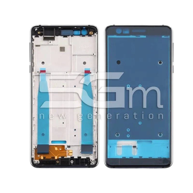 Middle Frame Black Nokia 3.1 | Loja Online 5G-M