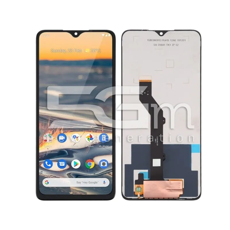 Display Touchscreen Zwart Nokia 5.3 (IPS) | 5G-M.com