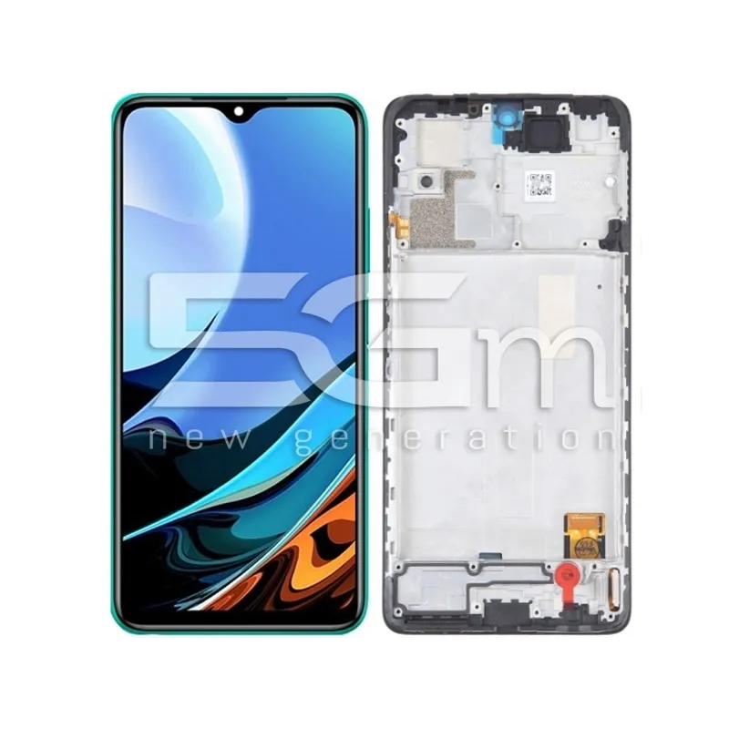 Écran Tactile + Châssis Onyx Grey Xiaomi Redmi Note 10 Pro 4G (OLED) | 5G-M