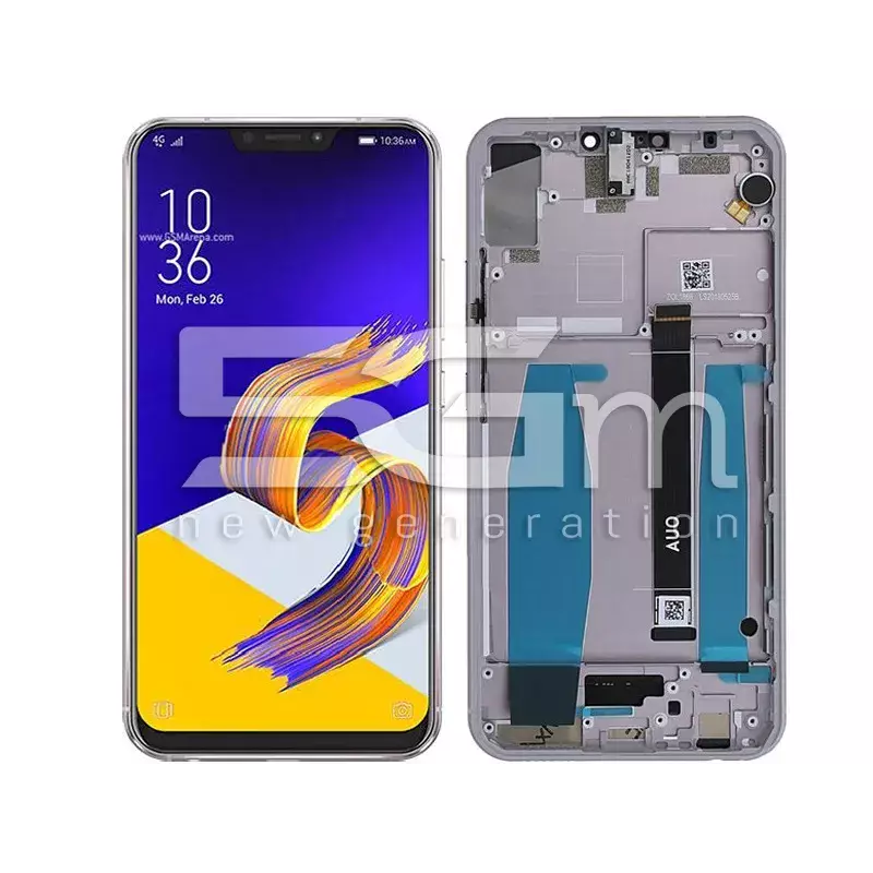 Ecra Tàctil + Chassi Branco Asus Zenfone 5 ZE620KL (IPS)